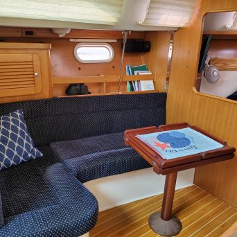 a truck that is sitting on a table