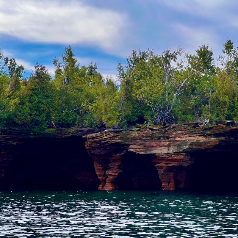 a large body of water