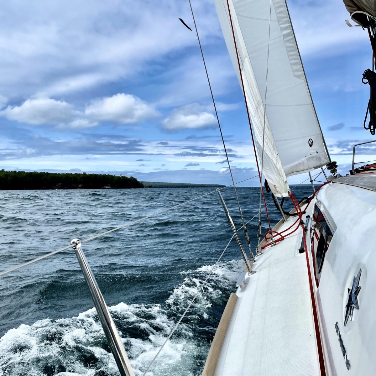 a large ship in a body of water