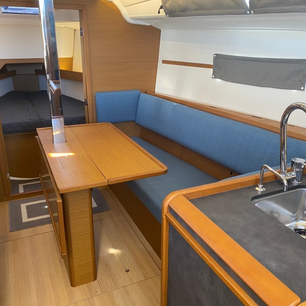 a boat sitting on top of a wooden table