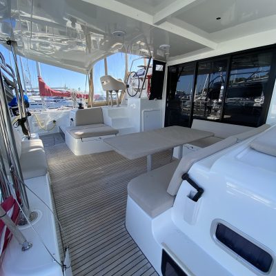 a group of people in a room