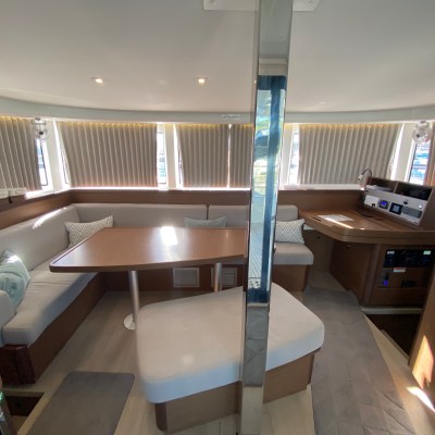 an office with a desk and chair in a room