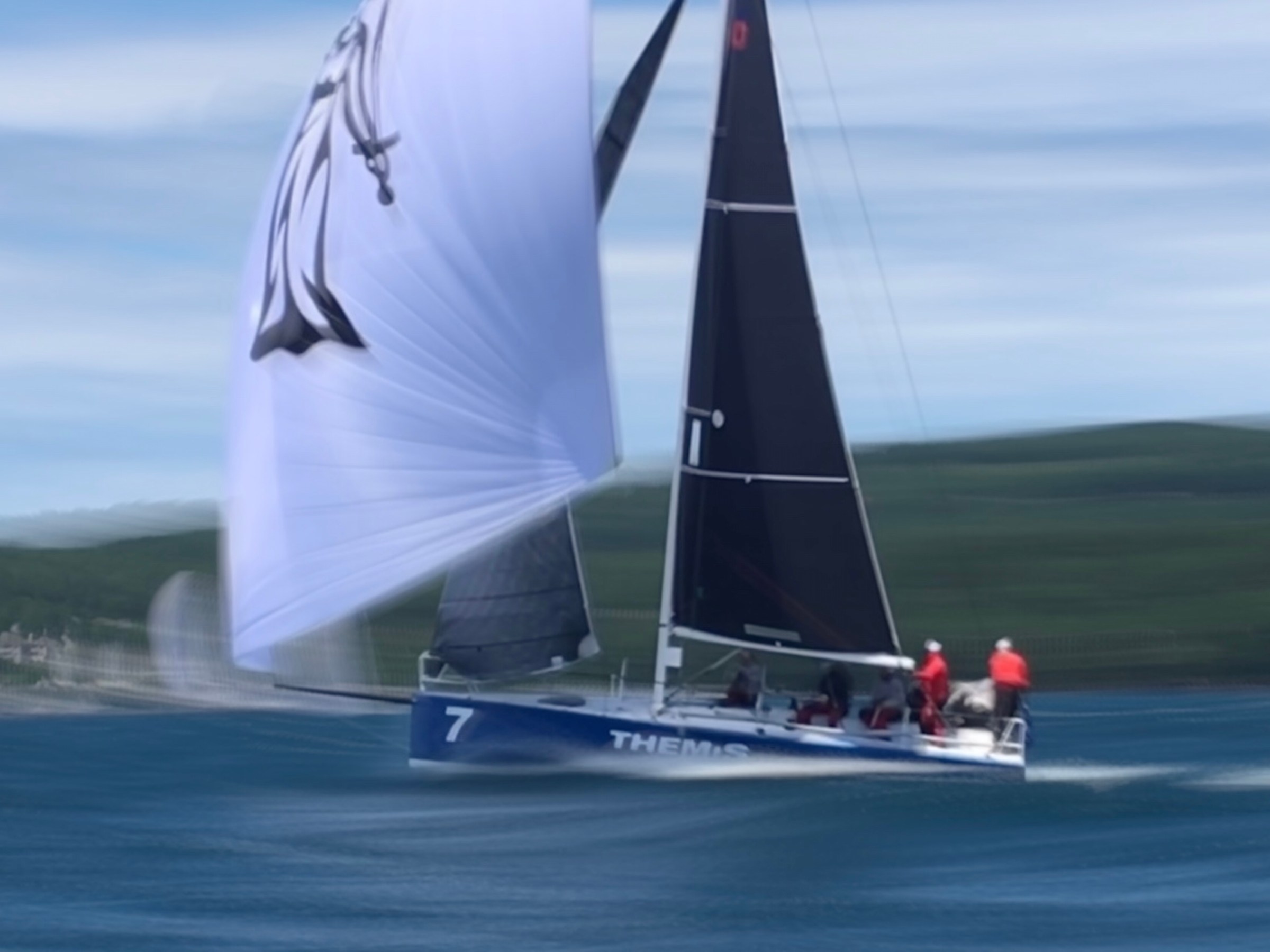 a boat in the water